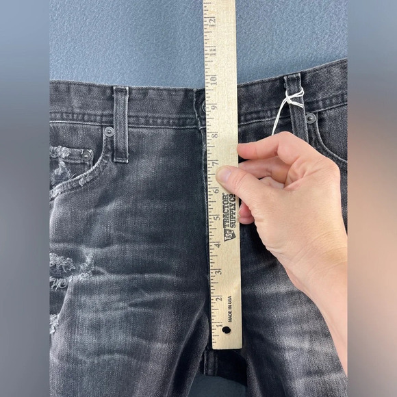 AG The Tellis Modern Slim Black Distressed Jeans - Picture 7 of 13
